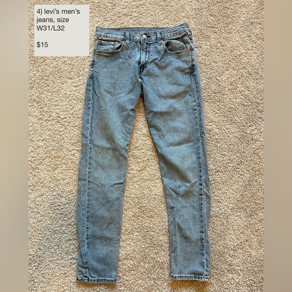 Levi's Men's Blue Jeans